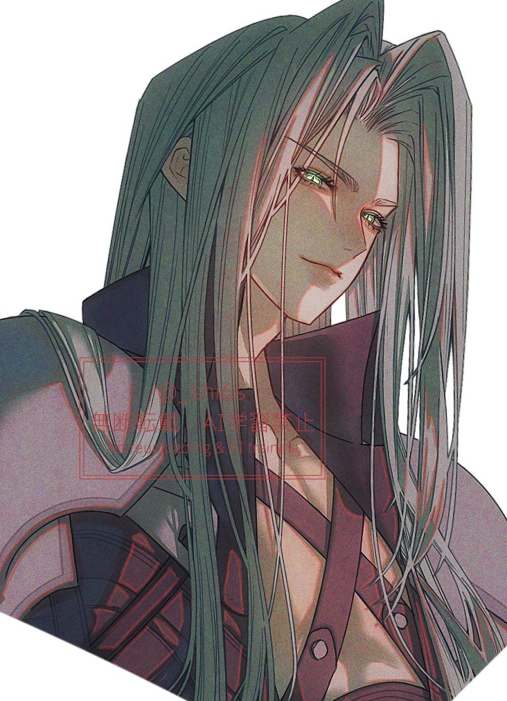 sephiroth (final fantasy and 1 more) drawn by shi6s