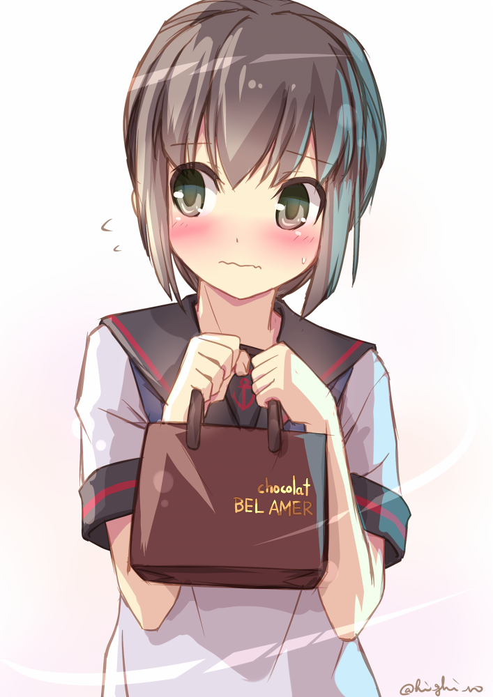 fubuki and fubuki kai ni (kantai collection) drawn by haiiro_(hi_ghi_ro)