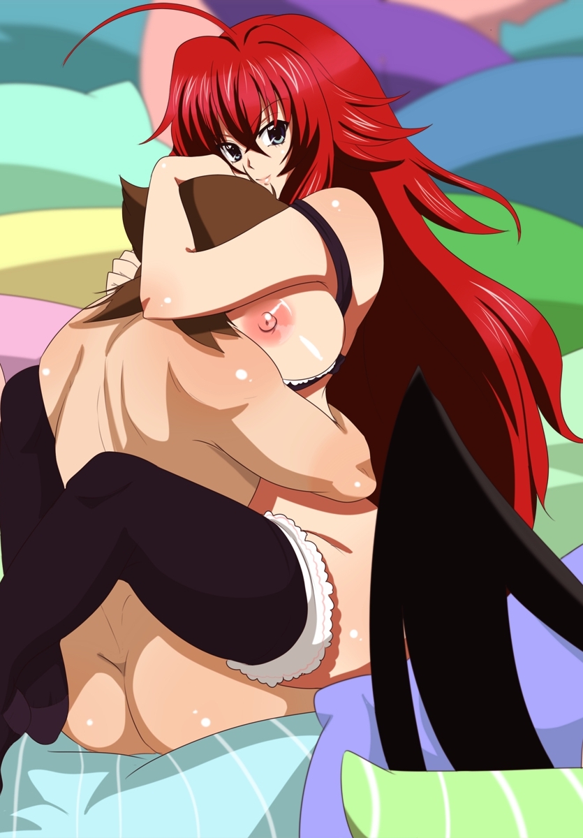 rias gremory and hyoudou issei (high school dxd)