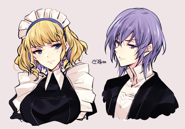 constance von nuvelle and yuri leclerc (fire emblem and 1 more) drawn by naho_(pi988y)