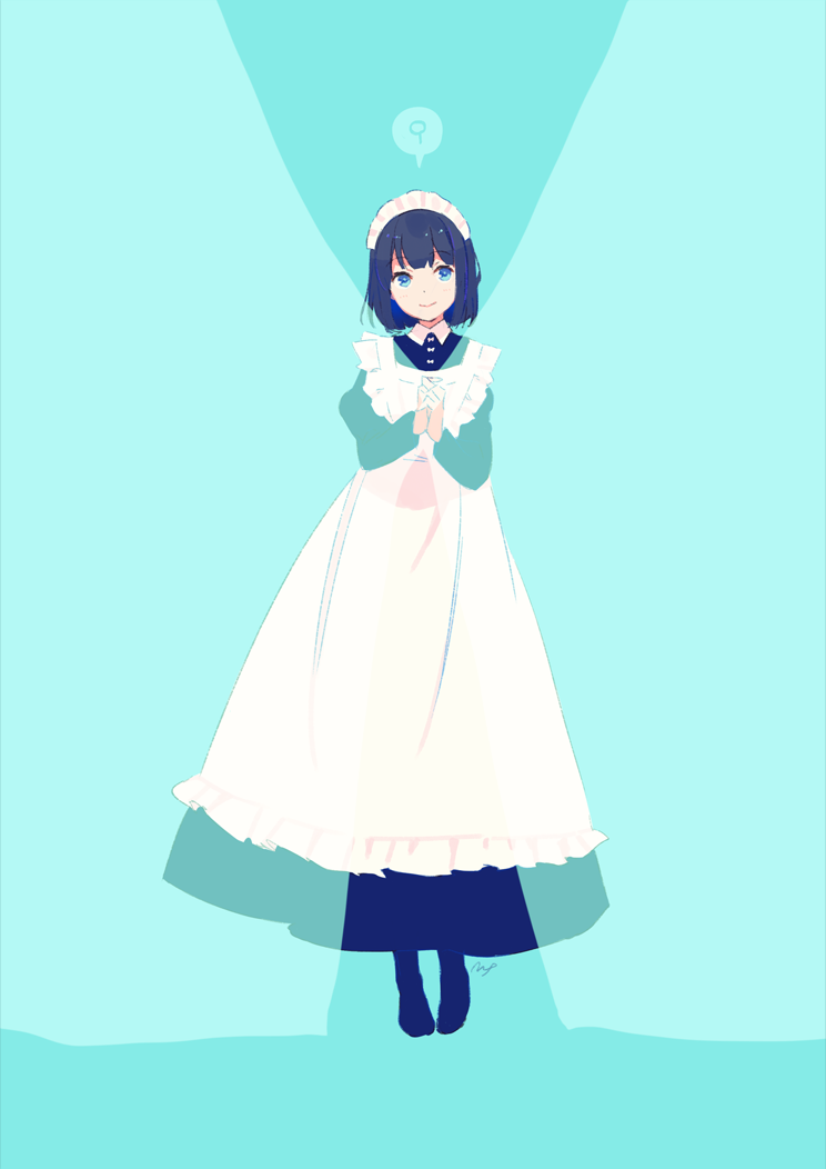 suzume (maid-san wa taberu dake) drawn by maeya_susumu