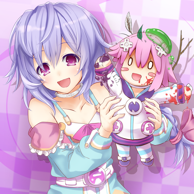neptune and pururut (neptune and 1 more) drawn by anti_(untea9)
