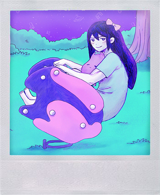 aubrey and mr. plantegg (omori) drawn by sapgoon