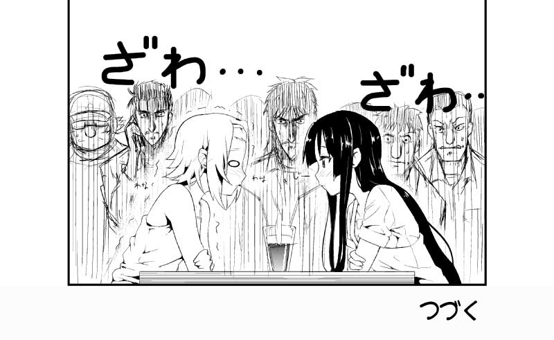 akiyama mio, tainaka ritsu, okabe rintarou, itou kaiji, hashida itaru, and 1 more (k-on! and 3 more) drawn by girock