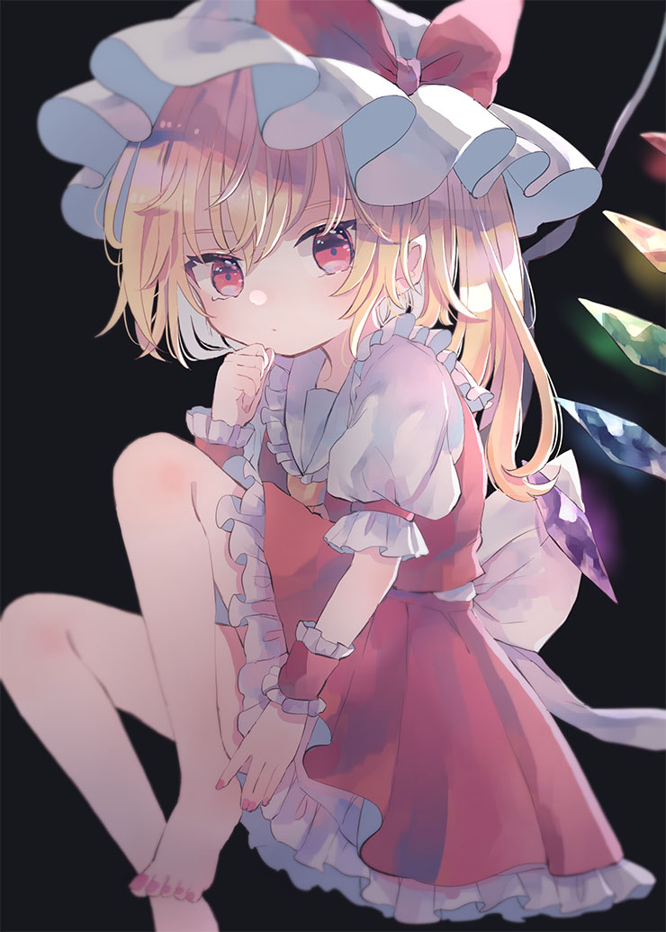 flandre scarlet (touhou and 1 more) drawn by hiyuu_(hiyualice)