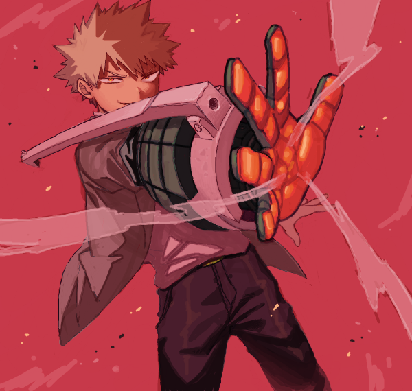 bakugou katsuki (boku no hero academia) drawn by maneki-neko_(fujifuji)