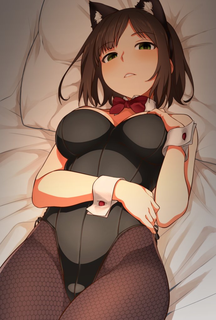 maekawa miku (idolmaster and 1 more) drawn by hatakenaka_(kamagabuchi)