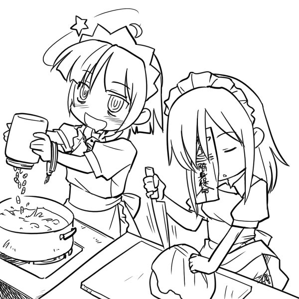 yakui and shitai (futaba channel and 1 more) drawn by hinemosu_notari