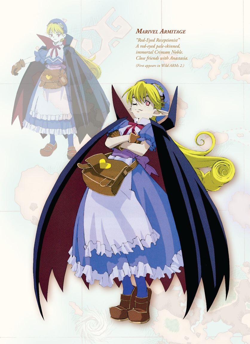 marivel armitage (wild arms and 1 more) drawn by ogura_hiromasa