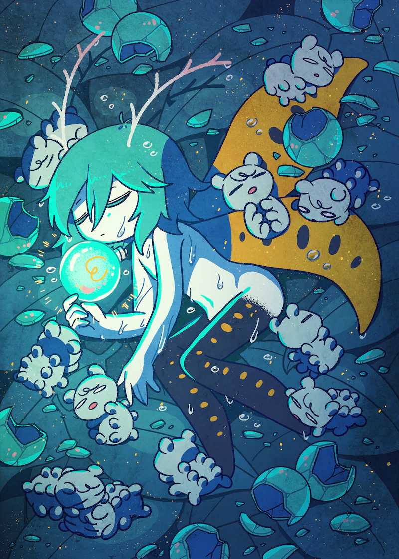kanaami (original) drawn by yaigi