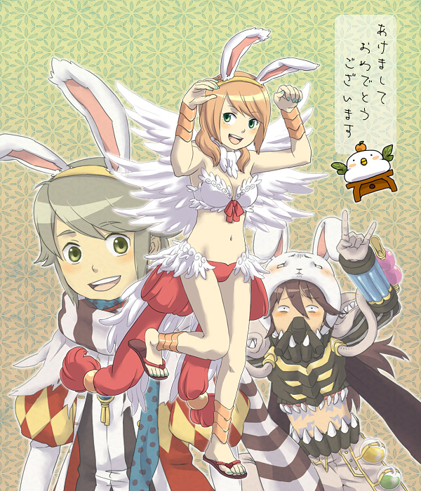 genetic, wanderer, and minstrel (ragnarok online) drawn by nyt_(1-0-z)