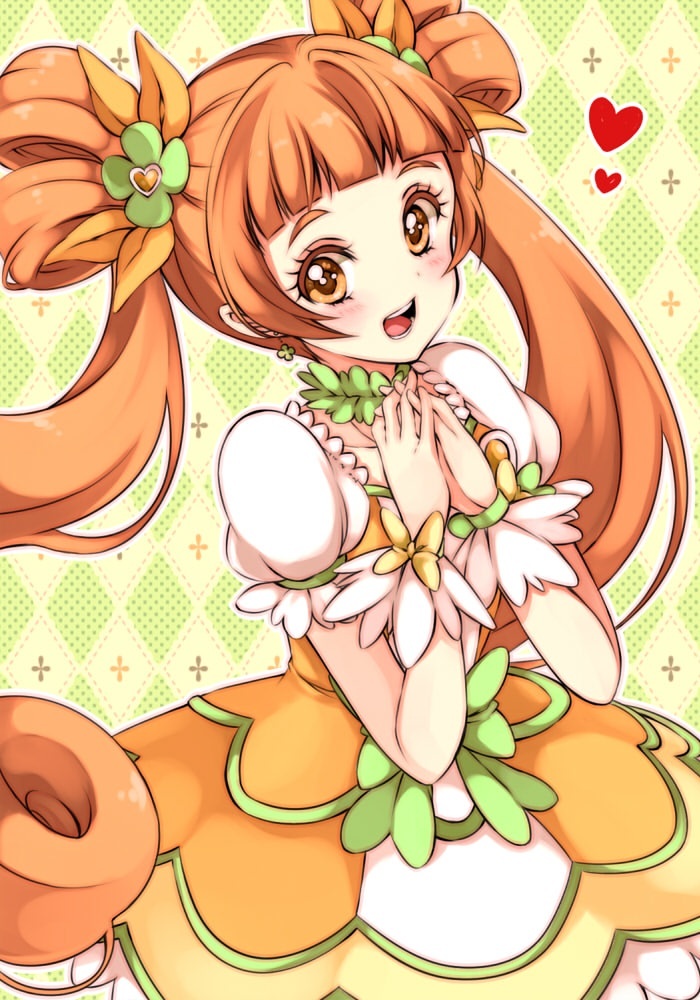yotsuba alice and cure rosetta (precure and 1 more) drawn by sikuhima