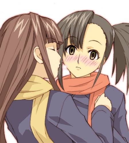 sakurazaki setsuna and konoe konoka (mahou sensei negima!) drawn by haruka_shiya