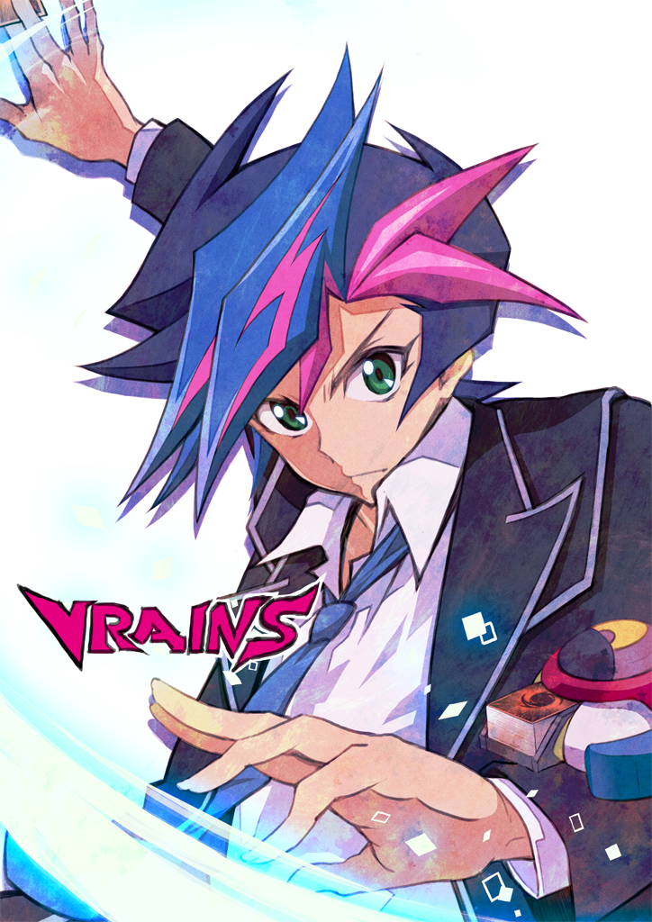 fujiki yusaku (yu-gi-oh! and 1 more) drawn by furai
