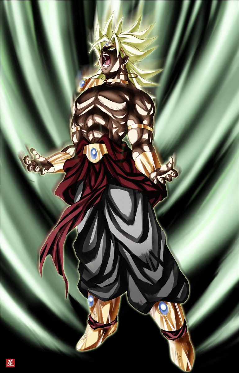 broly (dragon ball and 1 more) drawn by ogapiyo