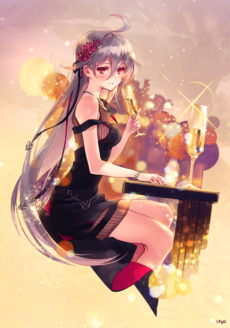 laevateinn (phantom of the kill) drawn by da-kuro
