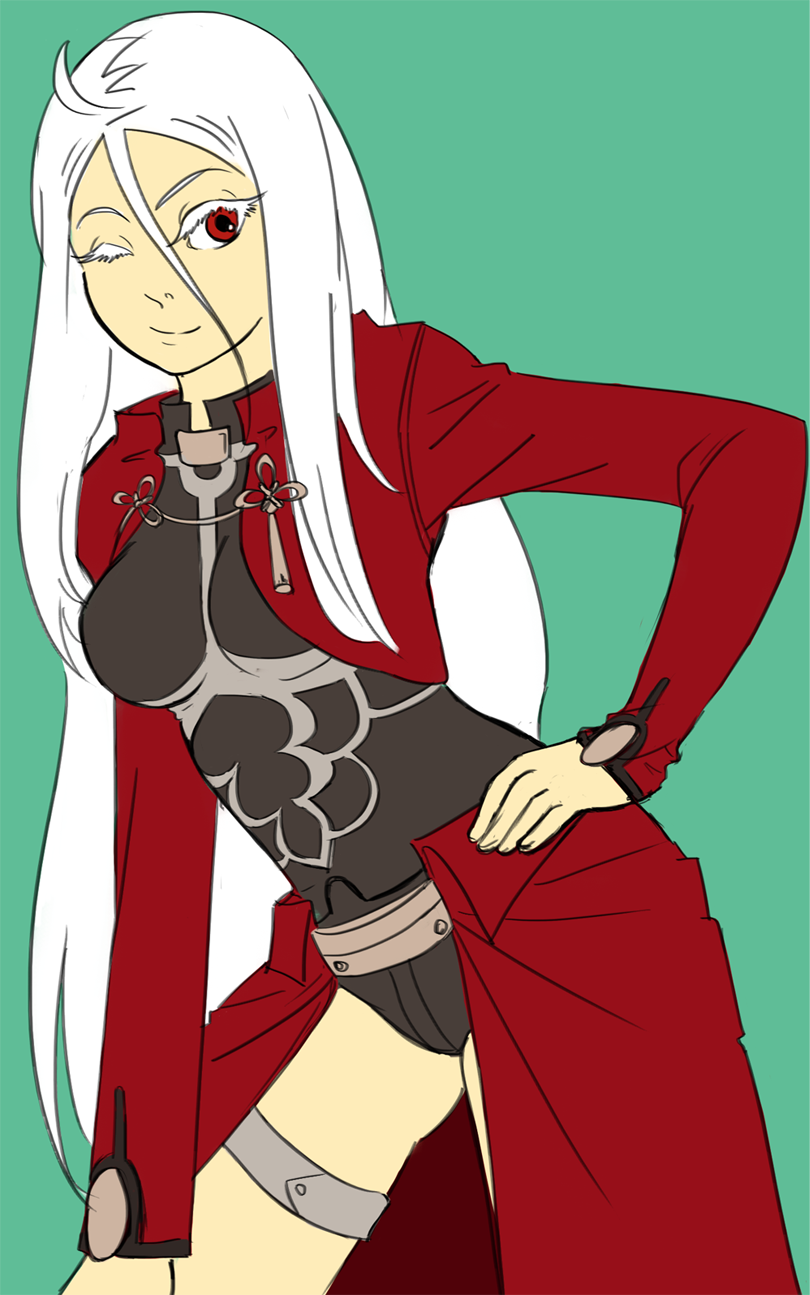 archer and shiro (fate and 2 more) drawn by drawfag
