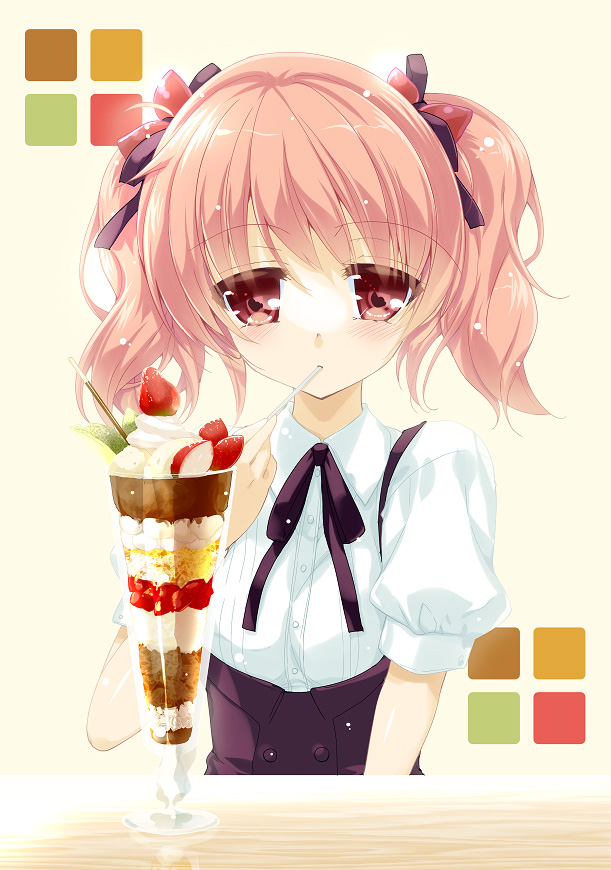 roromiya karuta (inu x boku ss) drawn by akahito