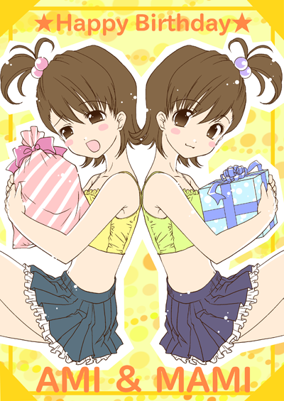 futami mami and futami ami (idolmaster and 1 more) drawn by itsuki_sayaka