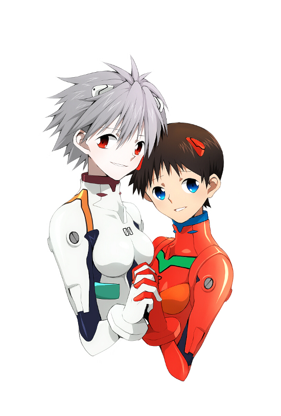 souryuu asuka langley, ayanami rei, ikari shinji, and nagisa kaworu (neon genesis evangelion) drawn by tiny5