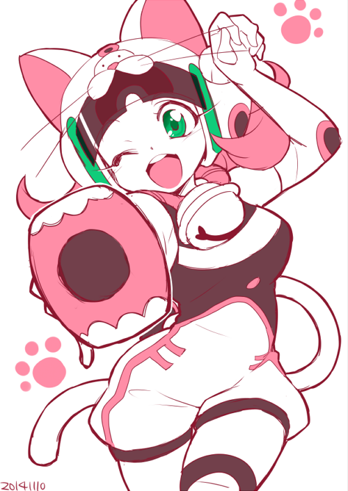 kashii maki (hero bank) drawn by take_no_ko