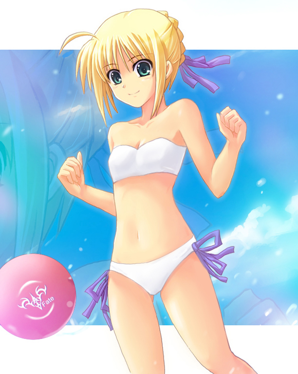 artoria pendragon and saber (fate and 1 more) drawn by haura_akitoshi