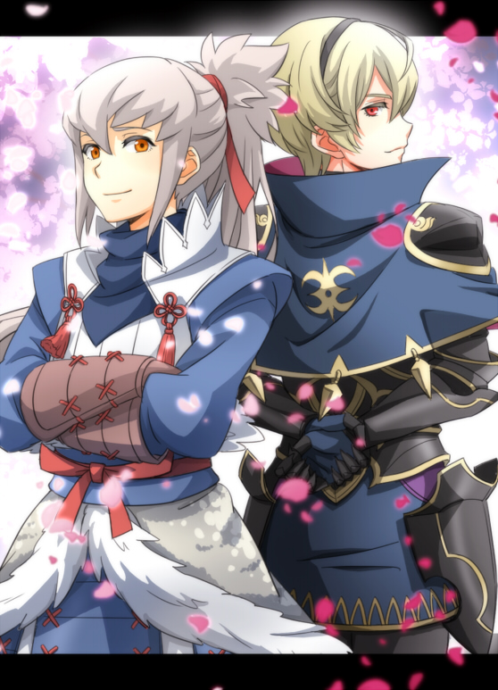 takumi and leo (fire emblem and 1 more) drawn by nashiki