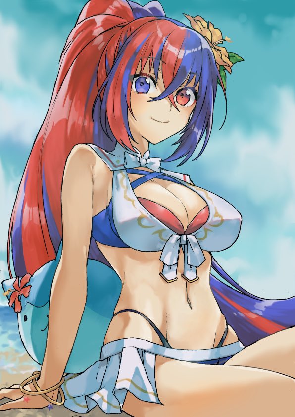 female alear and sommie (fire emblem and 2 more) drawn by u7yrfedrjpe1cvb