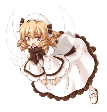 luna child (touhou and 1 more) drawn by hirasaka_makoto