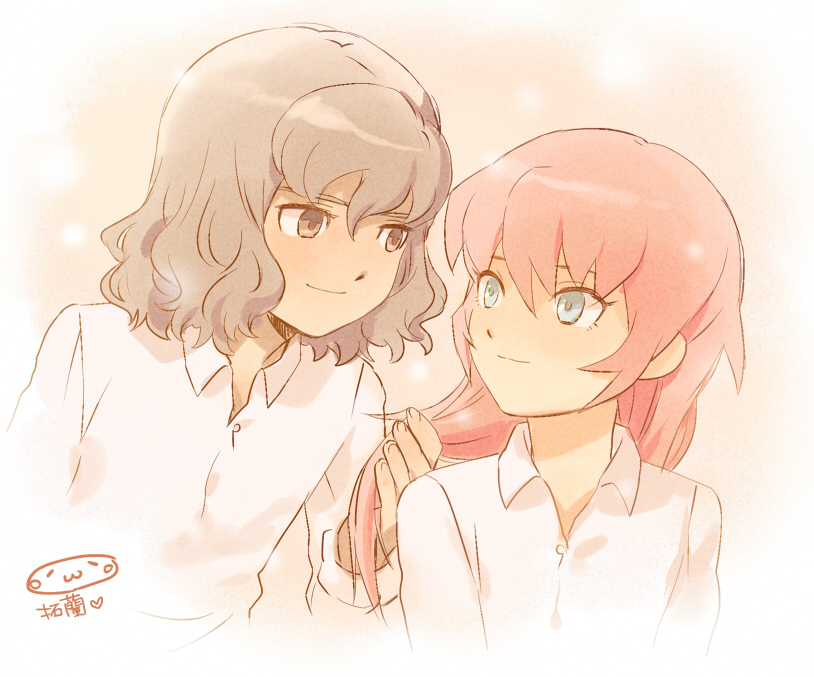 kirino ranmaru and shindou takuto (inazuma eleven and 1 more) drawn by mizuhara_aki