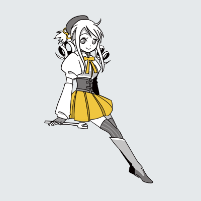 tomoe mami and winry rockbell (mahou shoujo madoka magica and 1 more) drawn by shiraken-wasabi