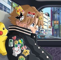 pikachu, kuromi, keroro, and the kid laroi (original and 5 more) drawn by yalocaloffgod