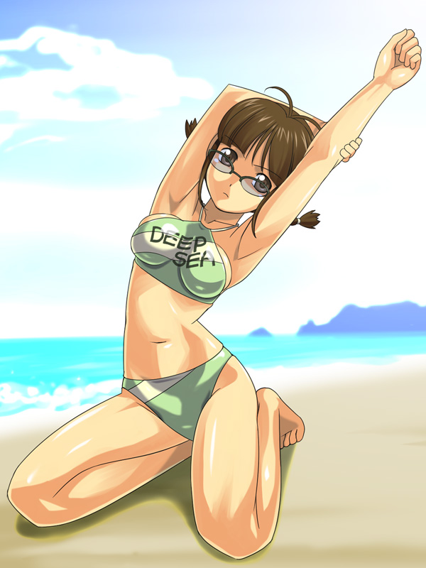 akizuki ritsuko (idolmaster and 1 more) drawn by muhi11234