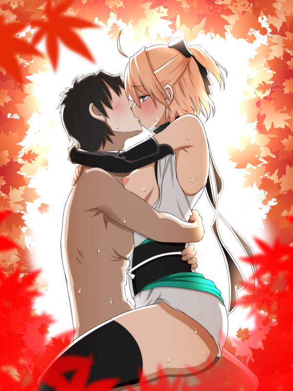 okita souji (fate and 1 more) drawn by p9_(susisasimi)