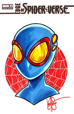 spider-boy and bailey briggs (marvel and 2 more) drawn by ken_haeser