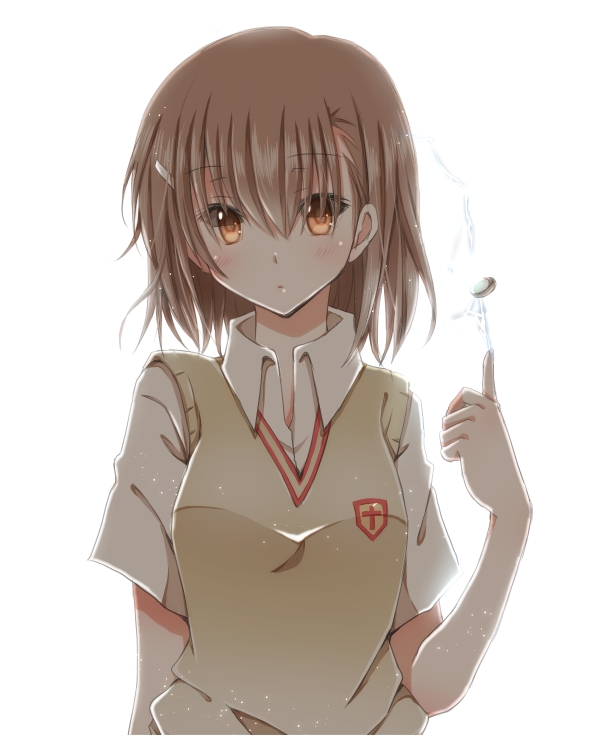 misaka mikoto (toaru majutsu no index and 1 more) drawn by hiro_(hirohiro31)
