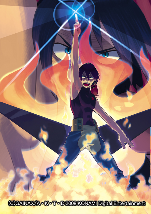 simon and boota (tengen toppa gurren lagann) drawn by ishikawa_hideki