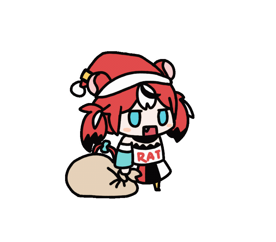 hakos baelz (hololive and 1 more) drawn by fuwafuwa_35