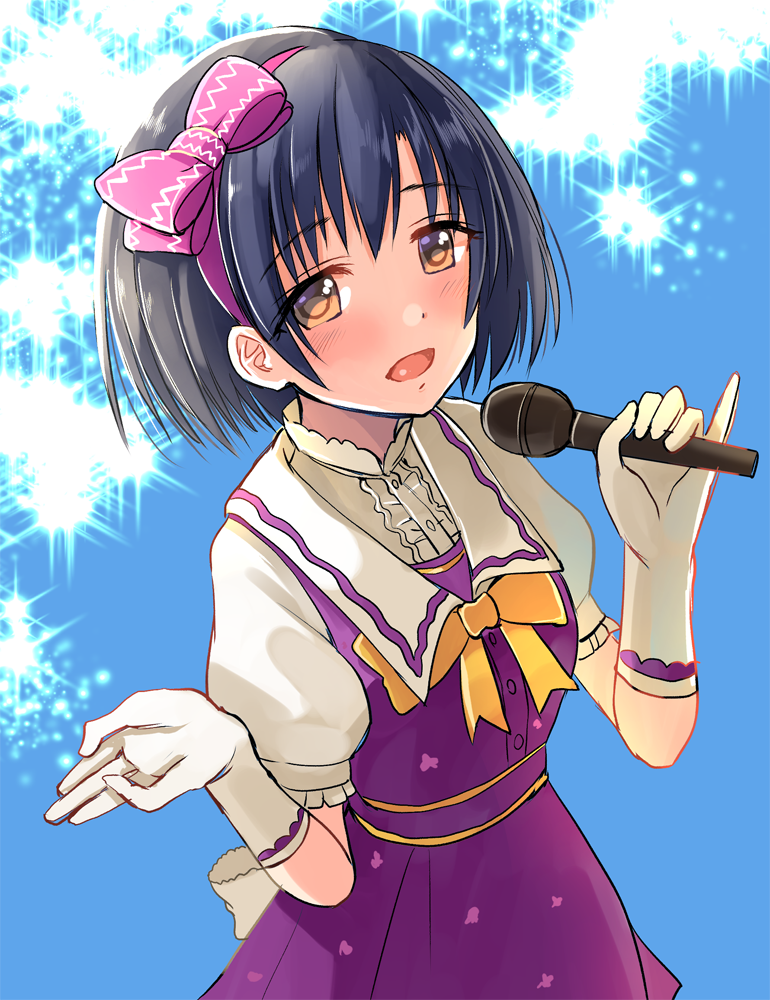 shiragiku hotaru (idolmaster and 1 more) drawn by sakurazari_hotori