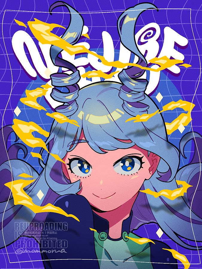 hado nejire (boku no hero academia) drawn by mommorua