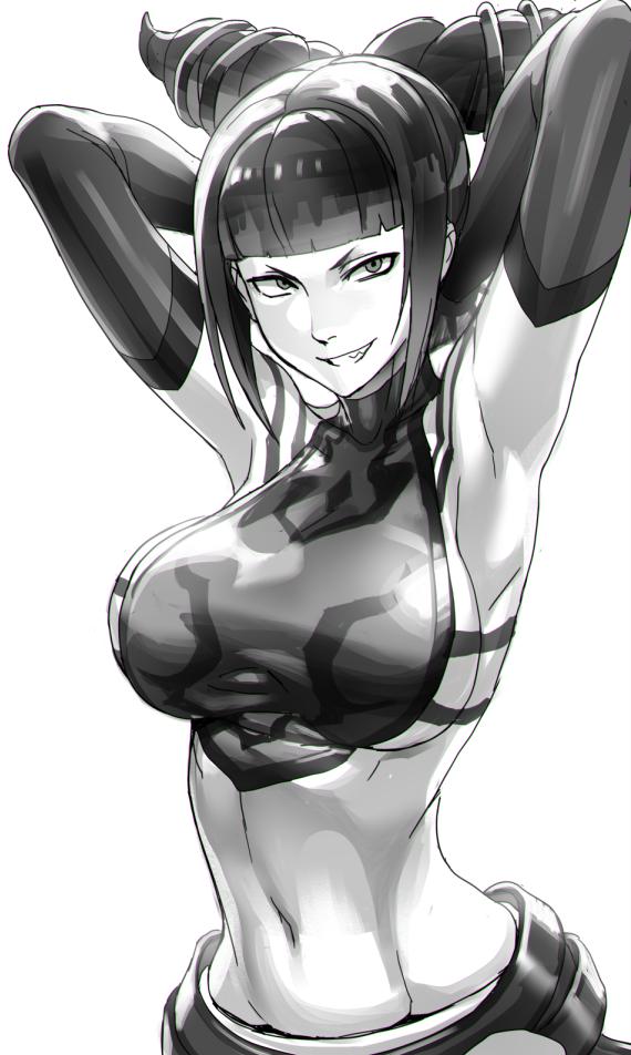 han juri (street fighter and 1 more) drawn by oetaro