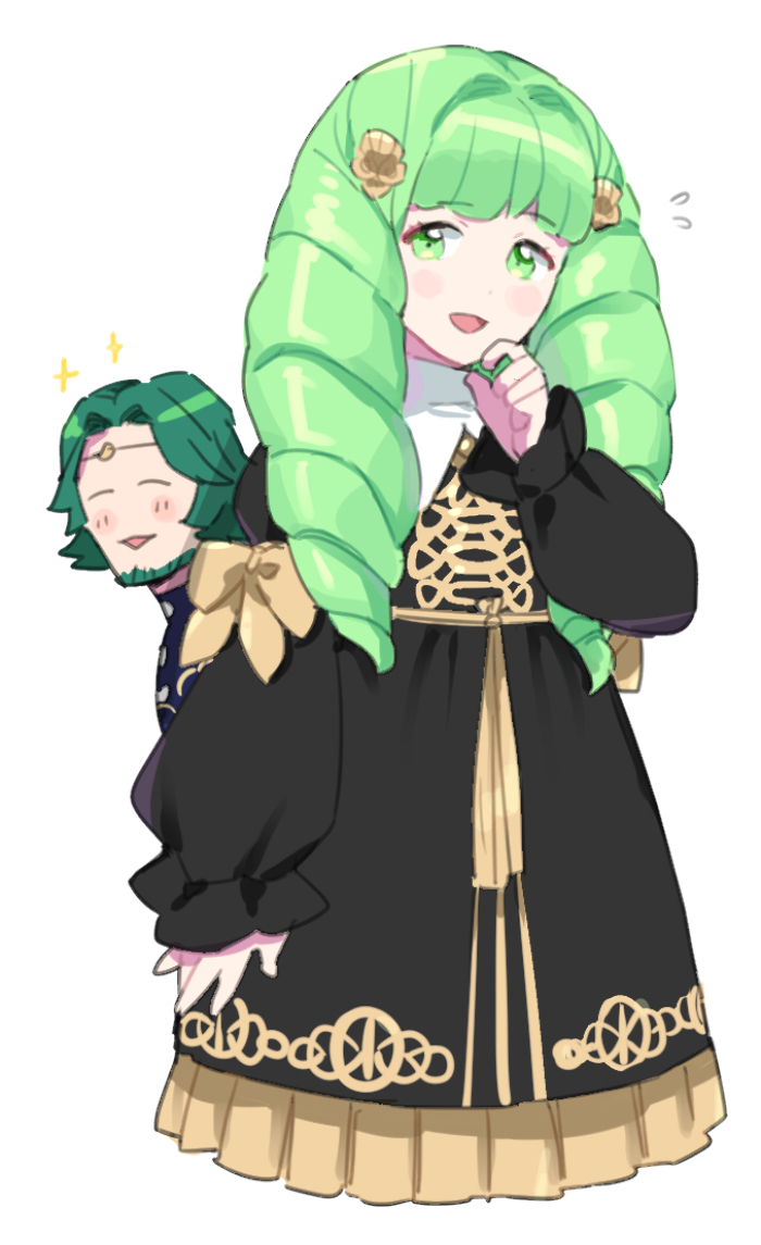 flayn and seteth (fire emblem and 1 more) drawn by dede_(qwea_00000)