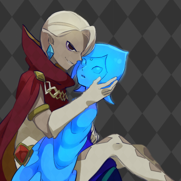 fi and ghirahim (the legend of zelda and 1 more) drawn by ukata