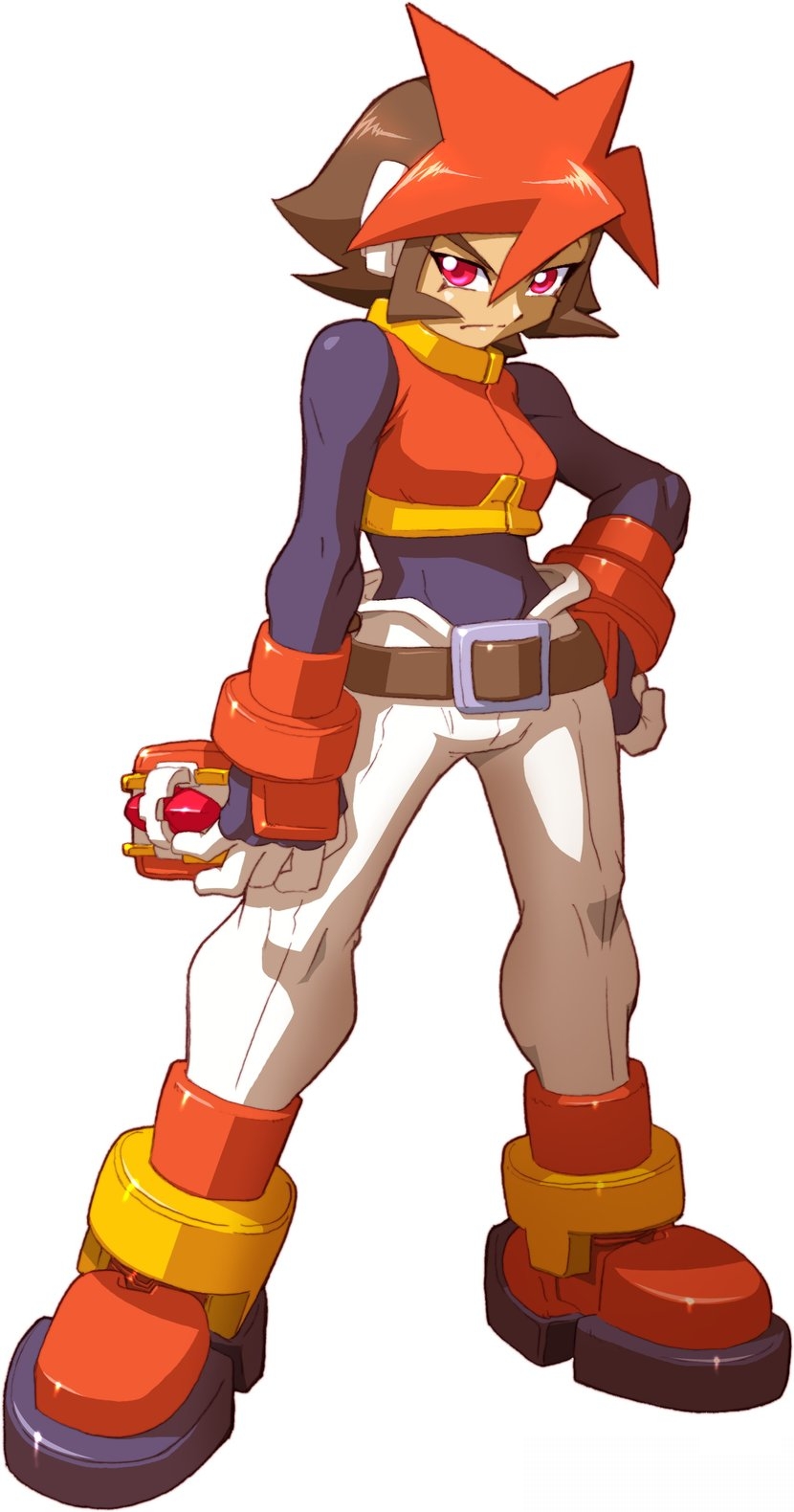 atlas and model f (mega man and 2 more) drawn by yabe_makoto