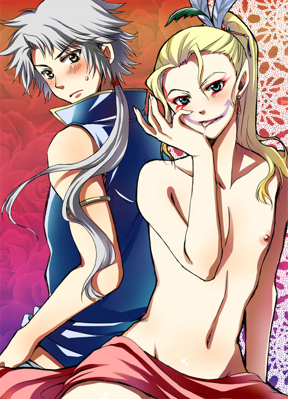 firion and kefka palazzo (final fantasy and 3 more) drawn by asou_riku