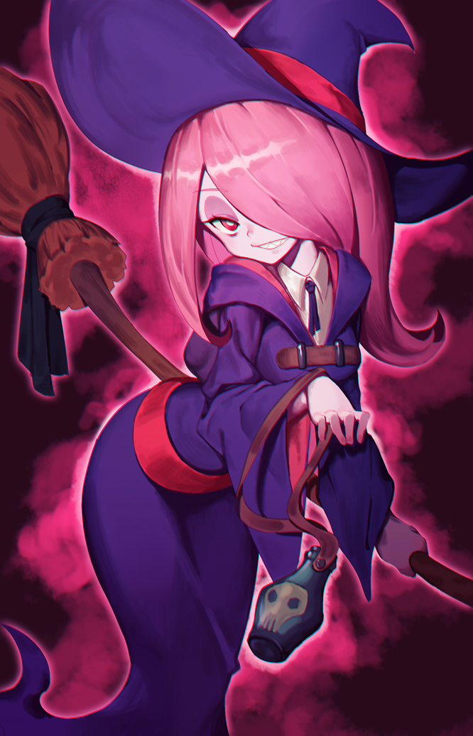 sucy manbavaran (little witch academia) drawn by wtcolor