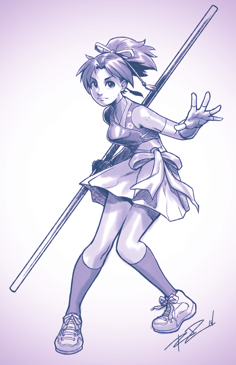 nanase (street fighter and 2 more) drawn by robaato
