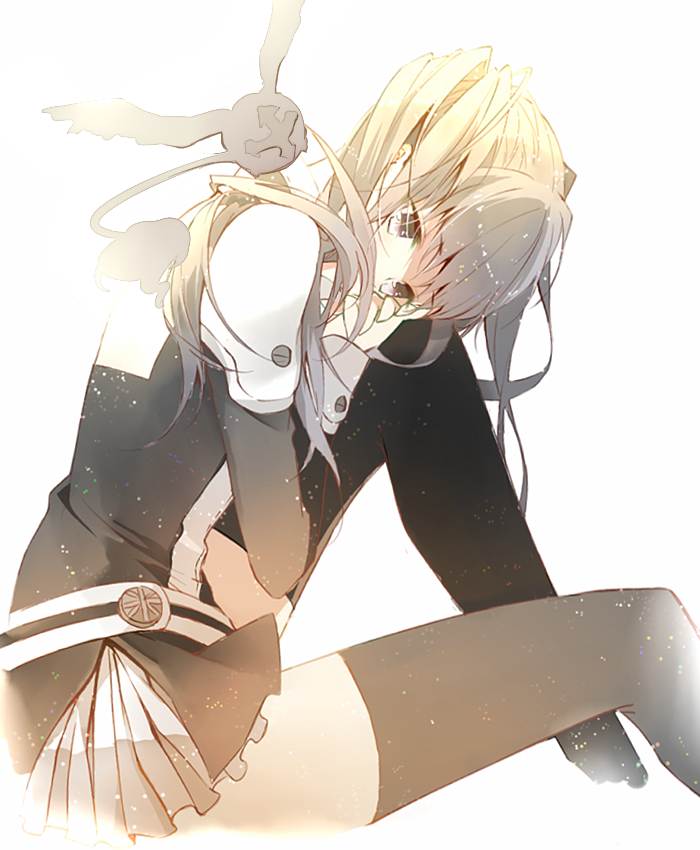 lenalee lee and timcanpy (d.gray-man) drawn by fukuda935