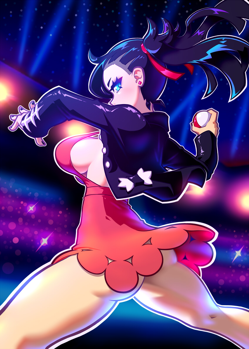 marnie (pokemon and 1 more) drawn by deliciousorange