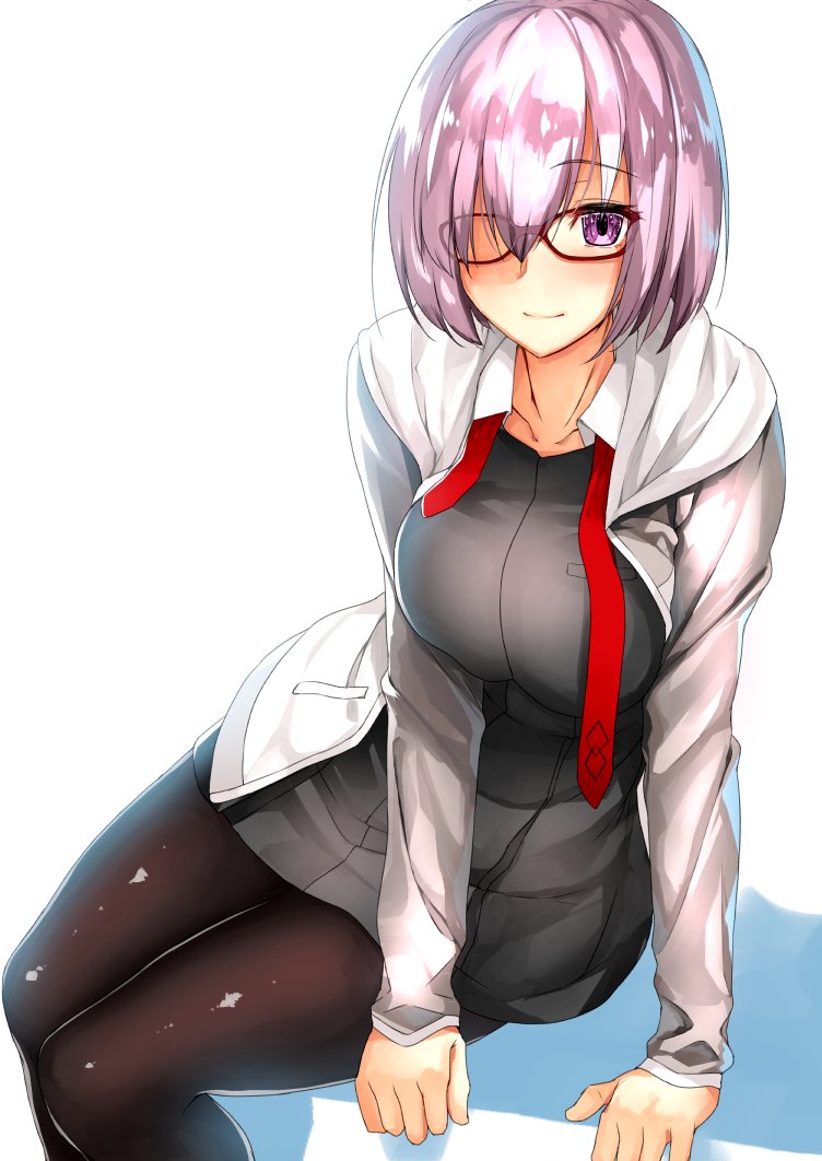 mash kyrielight (fate and 1 more) drawn by b-ginga